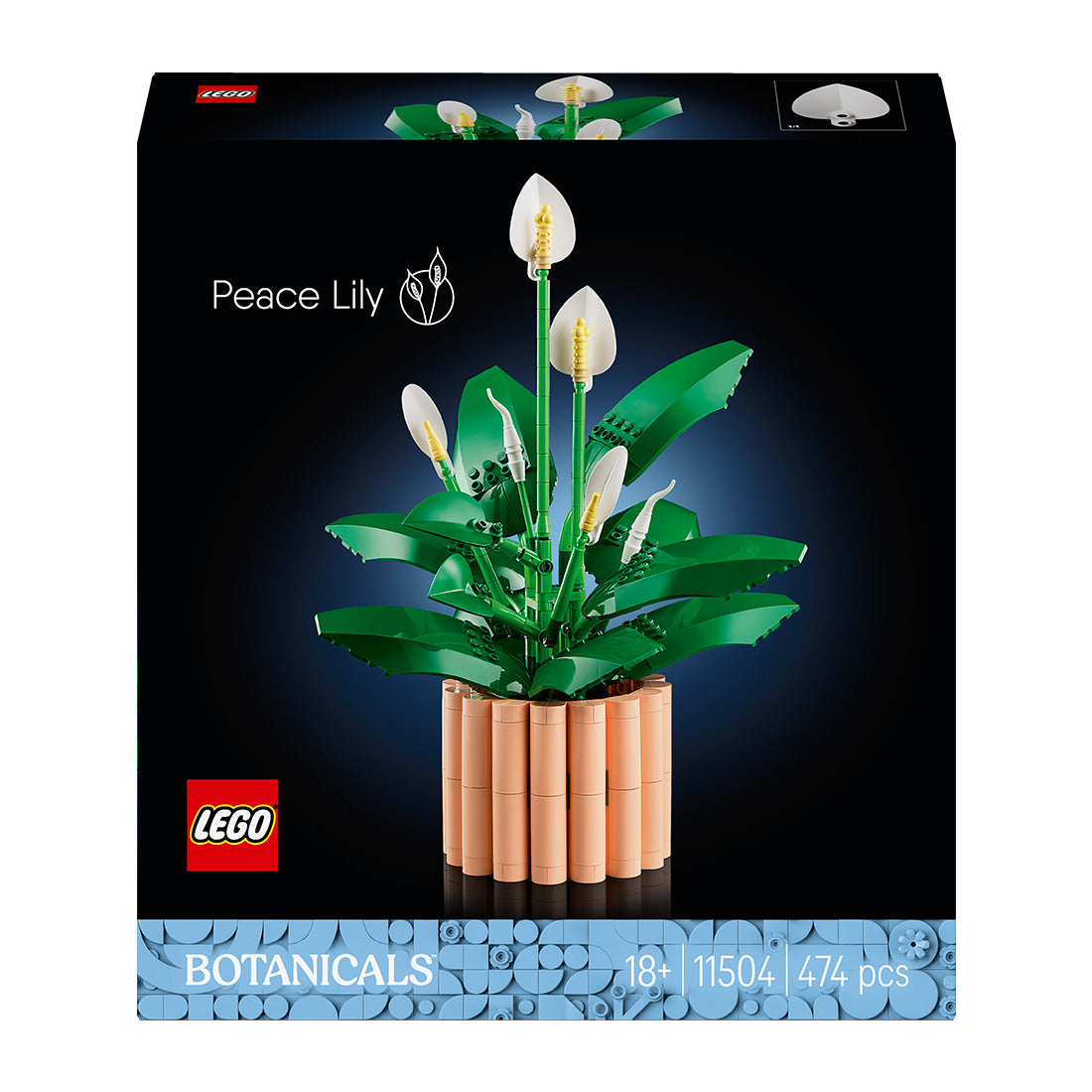 その他 botanical love LEGO® Botanicals Peace Lily Flower Decor 11504 | Import A Toy