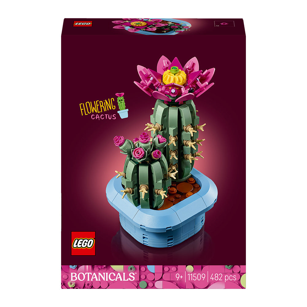 LEGO® Botanicals Flowering Cactus Plants Decor 11509 | Import A Toy