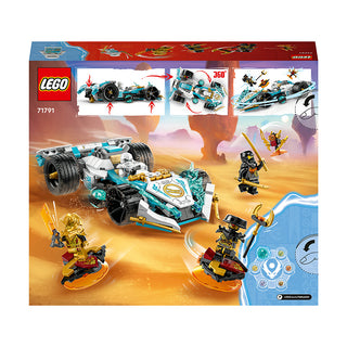 LEGO® NINJAGO® Zane’s Dragon Power Spinjitzu Racing Car Building Set 71791