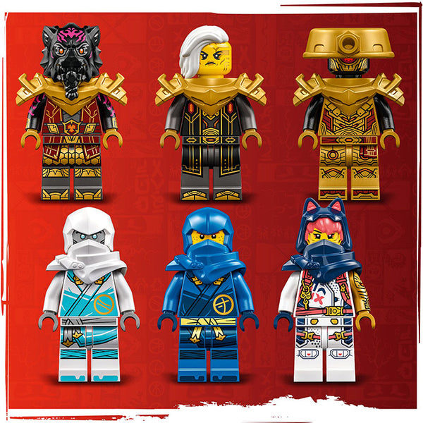 LEGO® NINJAGO® Elemental Dragon vs. The Empress Mech Building Toy Set 71796