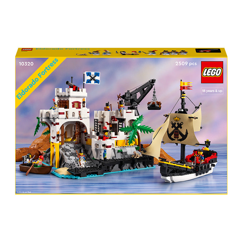 LEGO® ICONS Eldorado Fortress Building Set 10320 | Import A Toy