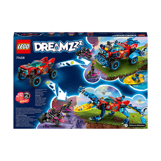 LEGO DREAMZzz Crocodile Car Toy to Monster Truck Set 71458