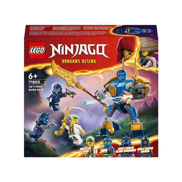 LEGO® NINJAGO® Jay’s Mech Battle Pack Action Figure Toy 71805