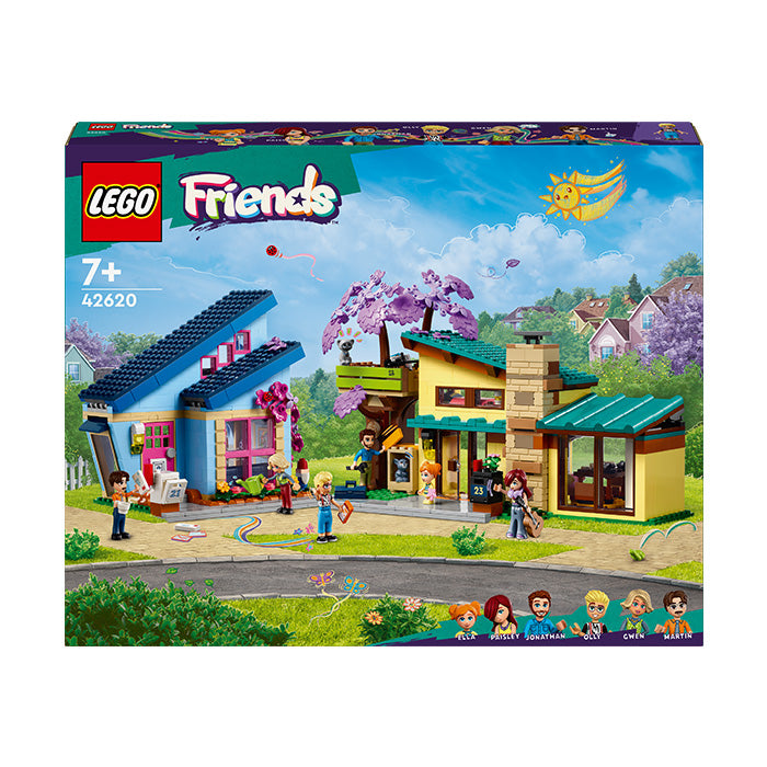 LEGO® Friends Olly and Paisley's Family Houses 42620 | Import A Toy