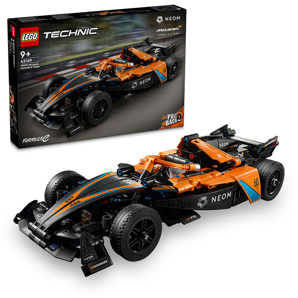 LEGO® Technic™ NEOM McLaren Formula E Race Car Toy Set 42169