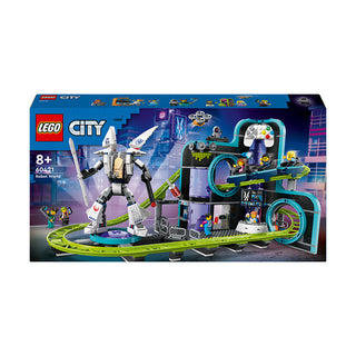 LEGO® City Robot World Roller-Coaster Park Creative Toy 60421