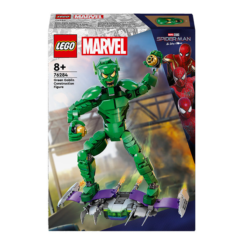 LEGO® Marvel Green Goblin Construction Figure 76284 | Import A Toy