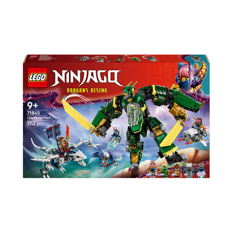 LEGO® NINJAGO® Lloyd's Jet Mech Ninja Toy Building Kit 71845