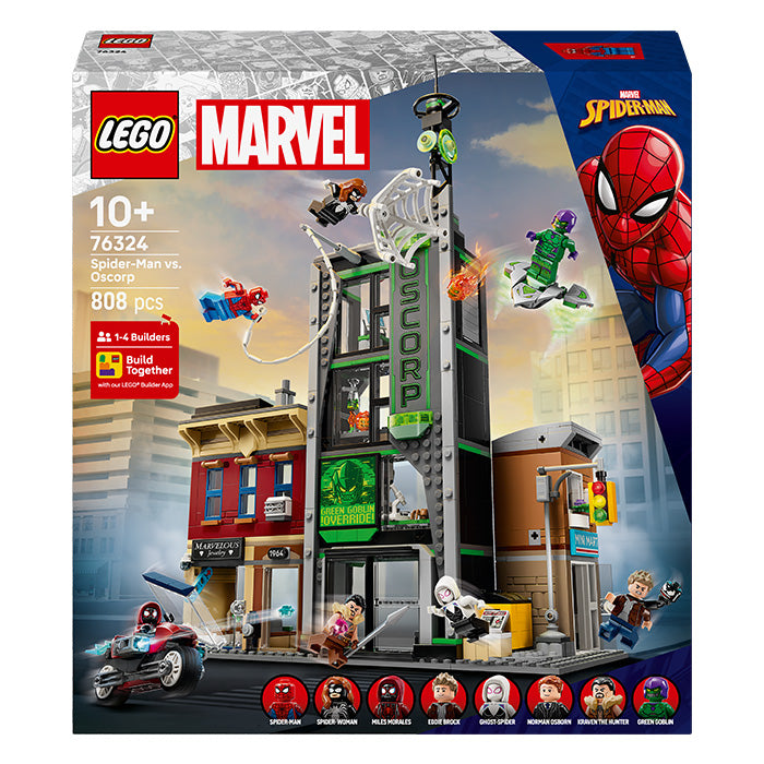 LEGO® ǀ Marvel Spider-Man vs. Oscorp, Kids' Super Hero Building