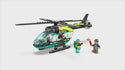 LEGO® City Emergency Rescue Helicopter Toy Set 60405