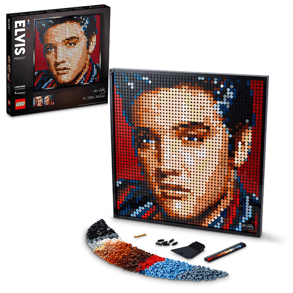 LEGO® Art Elvis Presley “The King” Building Kit 31204