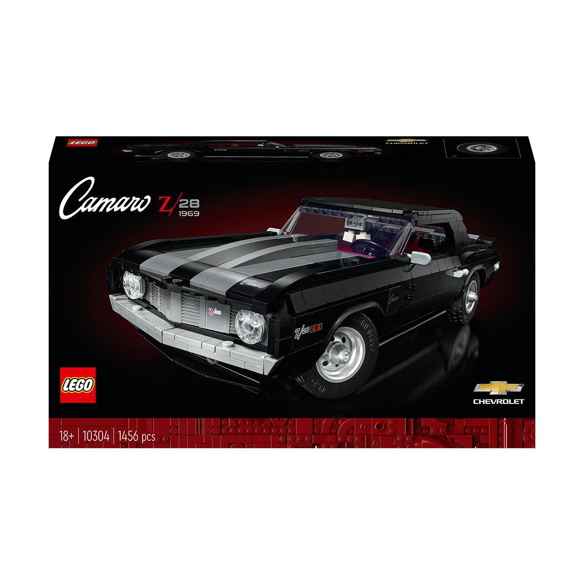 LEGO® ICONS Chevrolet Camaro Z28 Building Kit 10304 | Import A Toy