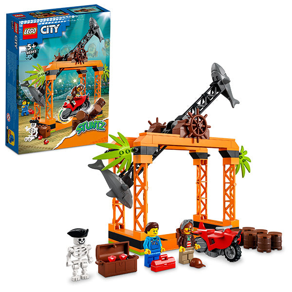 LEGO® City The Shark Attack Stunt Challenge Building Kit 60342