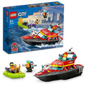 LEGO® City Fire Rescue Boat Building Toy Set 60373