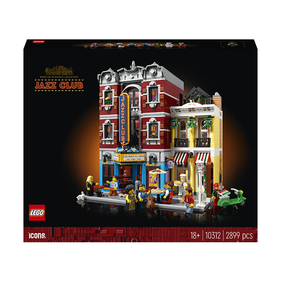 LEGO® ICONS Jazz Club Building Set 10312 | Import A Toy
