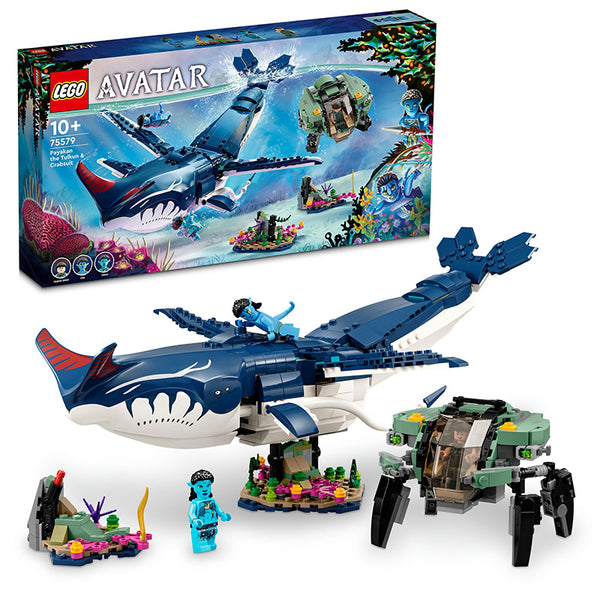 LEGO® Avatar Payakan the Tulkun & Crabsuit Building Toy Set 75579