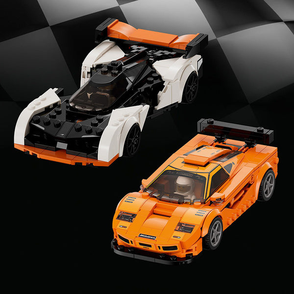 LEGO® Speed Champions McLaren Solus GT and McLaren F1 LM Building Toy Set 76918