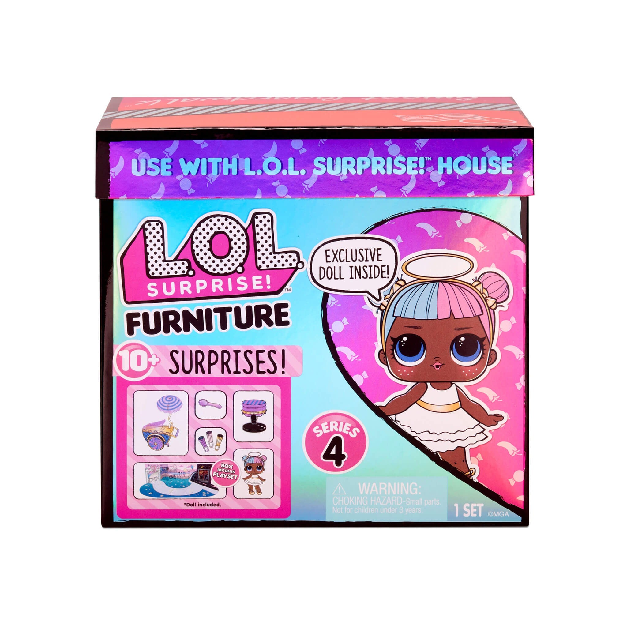LOL Surprise Furniture Series Sweet Boardwalk with Sugar Doll