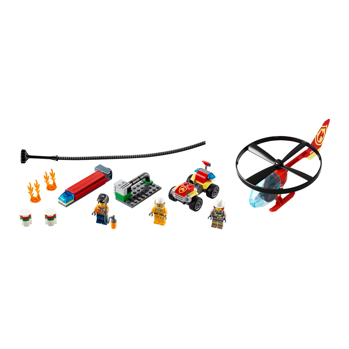 LEGO® City Fire Helicopter Response Import A Toy - Main Image