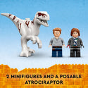 LEGO® Jurassic World Atrociraptor Dinosaur: Bike Chase Building Kit 76945