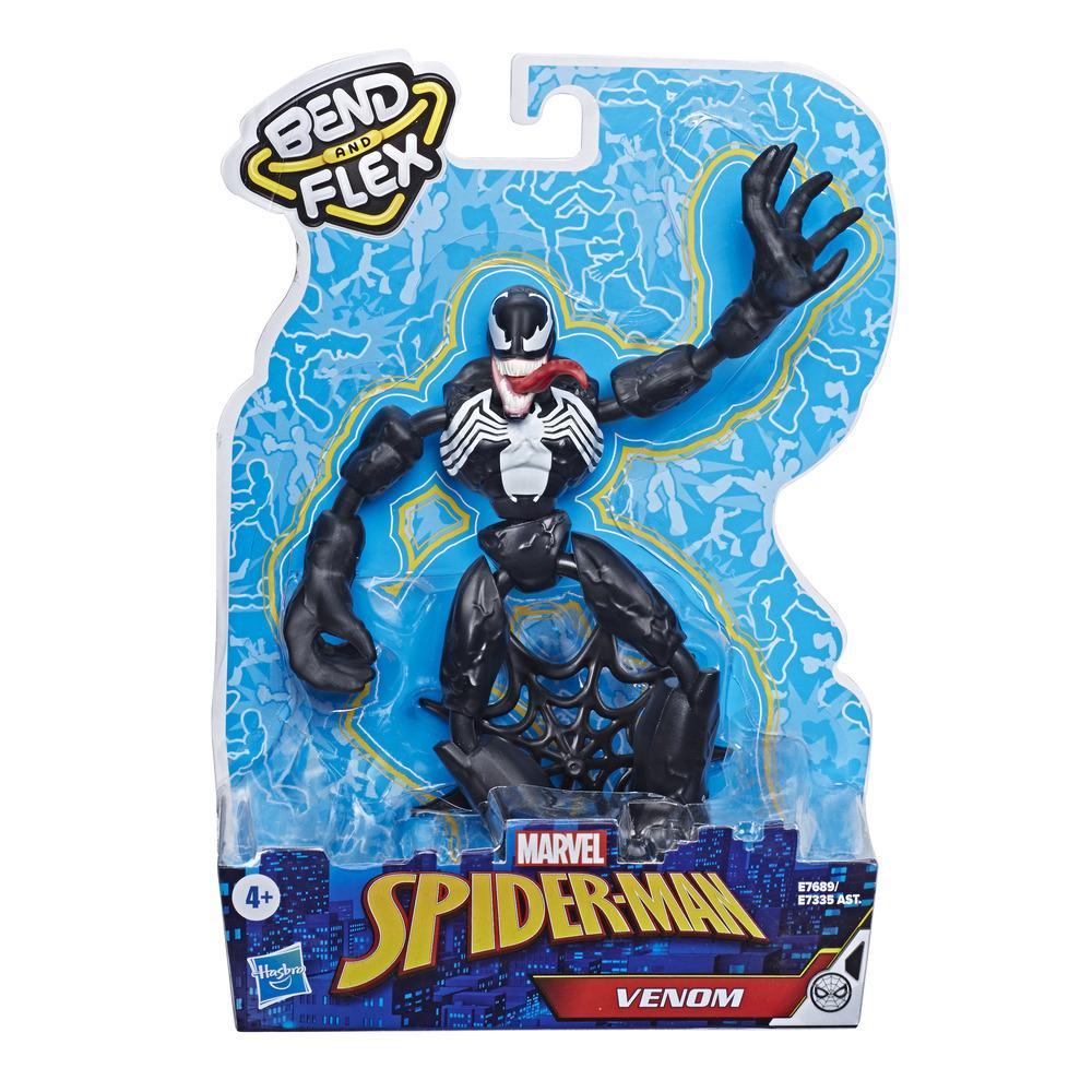 Marvel Spider-Man Bend and Flex Venom Action Figure | Import A Toy