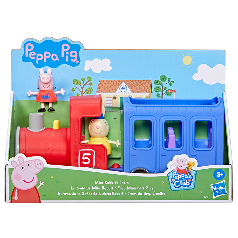 Detachable Vehicle Toy Hasbro Peppa Pig Miss Rabbit's Train - 2-Part Detachable Vehicle With Figures Scooby Doo