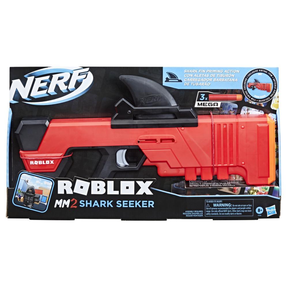 Nerf Roblox MM2: Shark Seeker Blaster Import A Toy