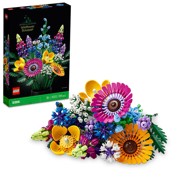 LEGO® ICONS Wildflower Bouquet Building Set 10313 - DAMAGED BOX