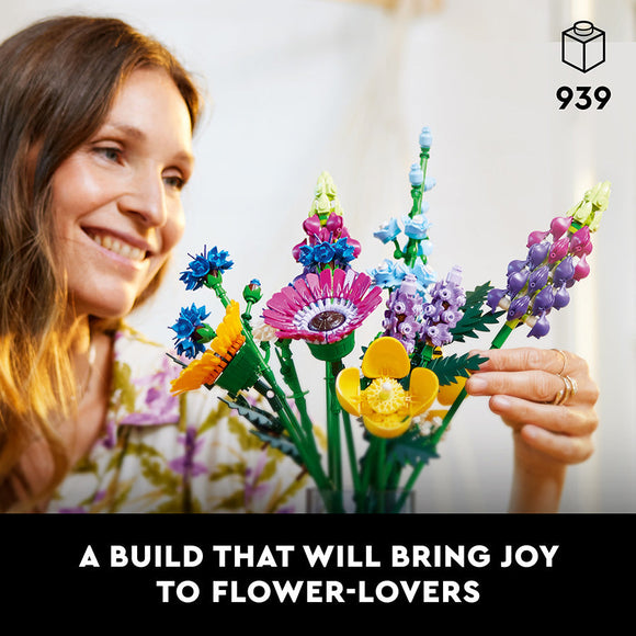 LEGO® ICONS Wildflower Bouquet Building Set 10313 - DAMAGED BOX