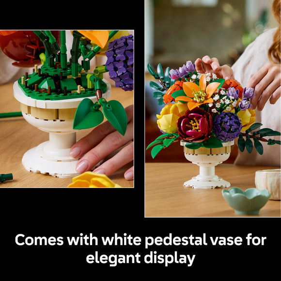 LEGO® ICONS Botanicals Flower Arrangement Floral Home Decor 10345