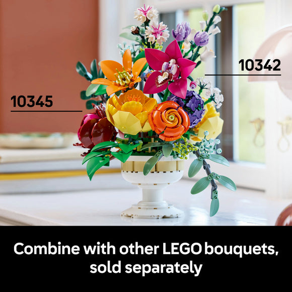 LEGO® ICONS Botanicals Flower Arrangement Floral Home Decor 10345