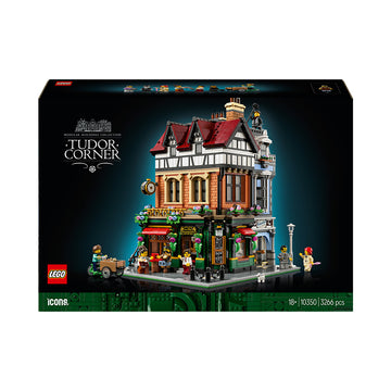 LEGO® ICONS Tudor Corner Model Building Kit for Adults 10350