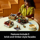 LEGO® ICONS Tudor Corner Model Building Kit for Adults 10350-7