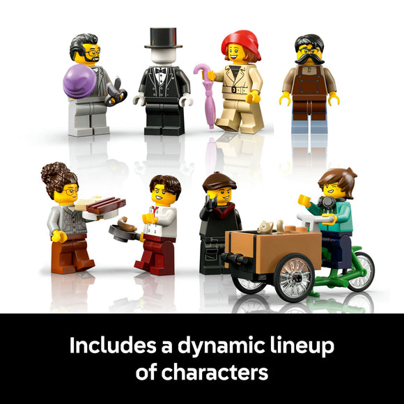 LEGO® ICONS Tudor Corner Model Building Kit for Adults 10350