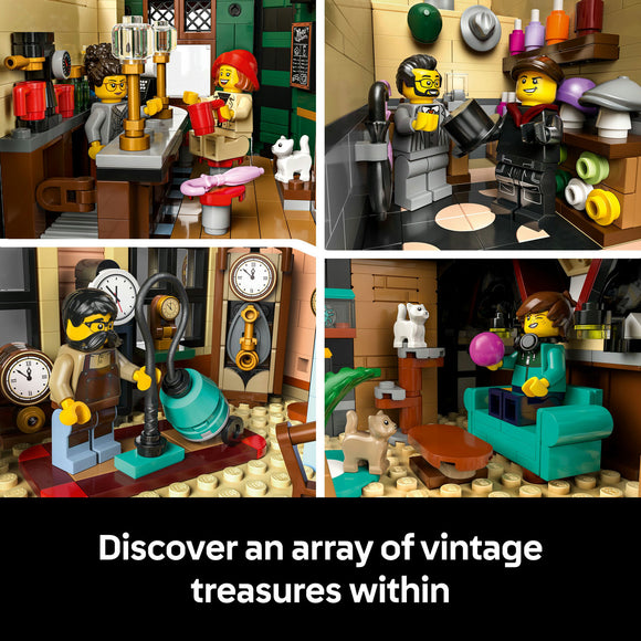 LEGO® ICONS Tudor Corner Model Building Kit for Adults 10350