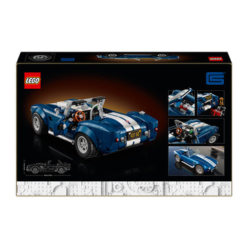 LEGO® ICONS Shelby Cobra 427 S/C Collectible Model Car Kit for Adults 10357 - 0