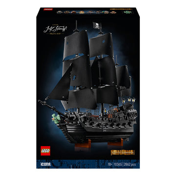 LEGO® ICONS Captain Jack Sparrow’s Pirate Ship, Building Kit for Adults 10365