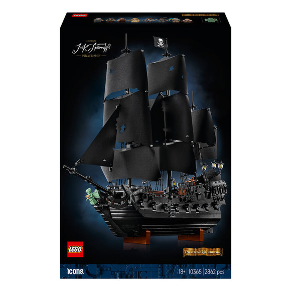 LEGO® ICONS Captain Jack Sparrow’s Pirate Ship, Building Kit for Adults 10365