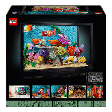 LEGO® ICONS Tropical Aquarium, Fish Tank Decor Building Kit for Adults 10366 - 0