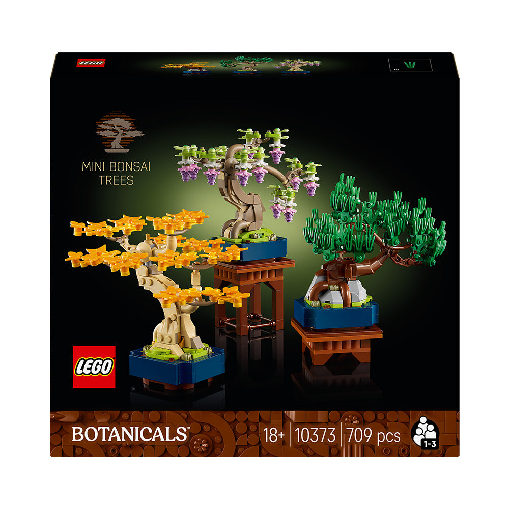 LEGO® Botanicals Mini Bonsai Trees Plant Decor for Adults 10373