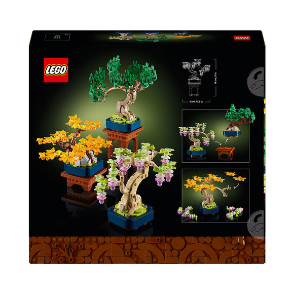 LEGO® Botanicals Mini Bonsai Trees Plant Decor for Adults 10373