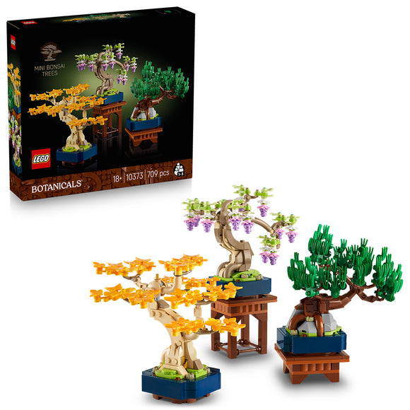 LEGO® Botanicals Mini Bonsai Trees Plant Decor for Adults 10373