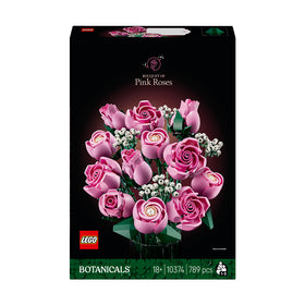 LEGO® Botanicals Bouquet of Pink Roses, Decorative Flowers 10374
