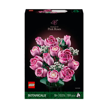 LEGO® Botanicals Bouquet of Pink Roses, Decorative Flowers 10374