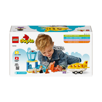 LEGO® DUPLO® Town First Time at the Airport Building Toy for Pretend Play 10443 - 0