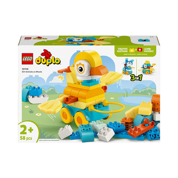 LEGO® DUPLO® Town 3in1 Animals on Wheels Building Toy for Imaginative Play 10448