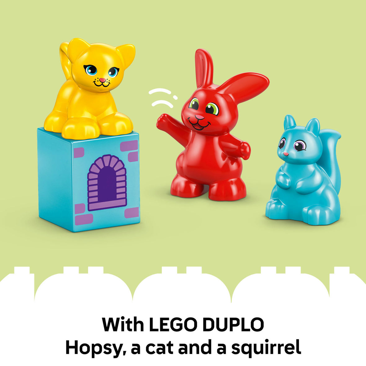 LEGO® DUPLO® Hopsy’s Castle Game Learn-Through-Play Building Toy 10450