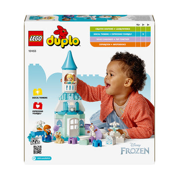 LEGO® DUPLO® │ Disney™ Anna and Elsa’s Frozen Castle Party Buildable Toddler Toy 10455 - 0