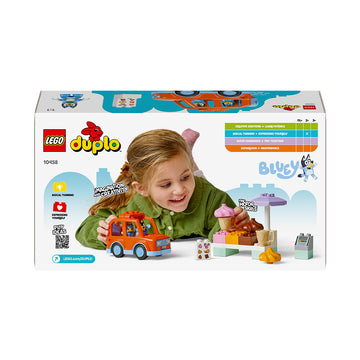 LEGO® DUPLO® Bluey Ice Cream Trip with Bluey Toddler Toy 10458 - 0
