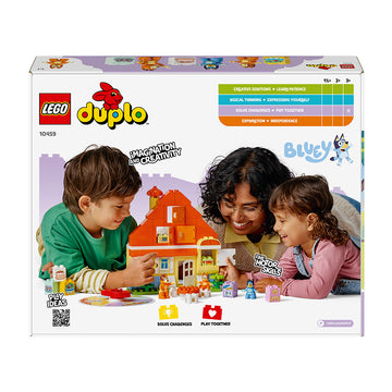 LEGO® DUPLO® Bluey: Bluey’s Family House with Memory Game Interactive Toy 10459 - 0